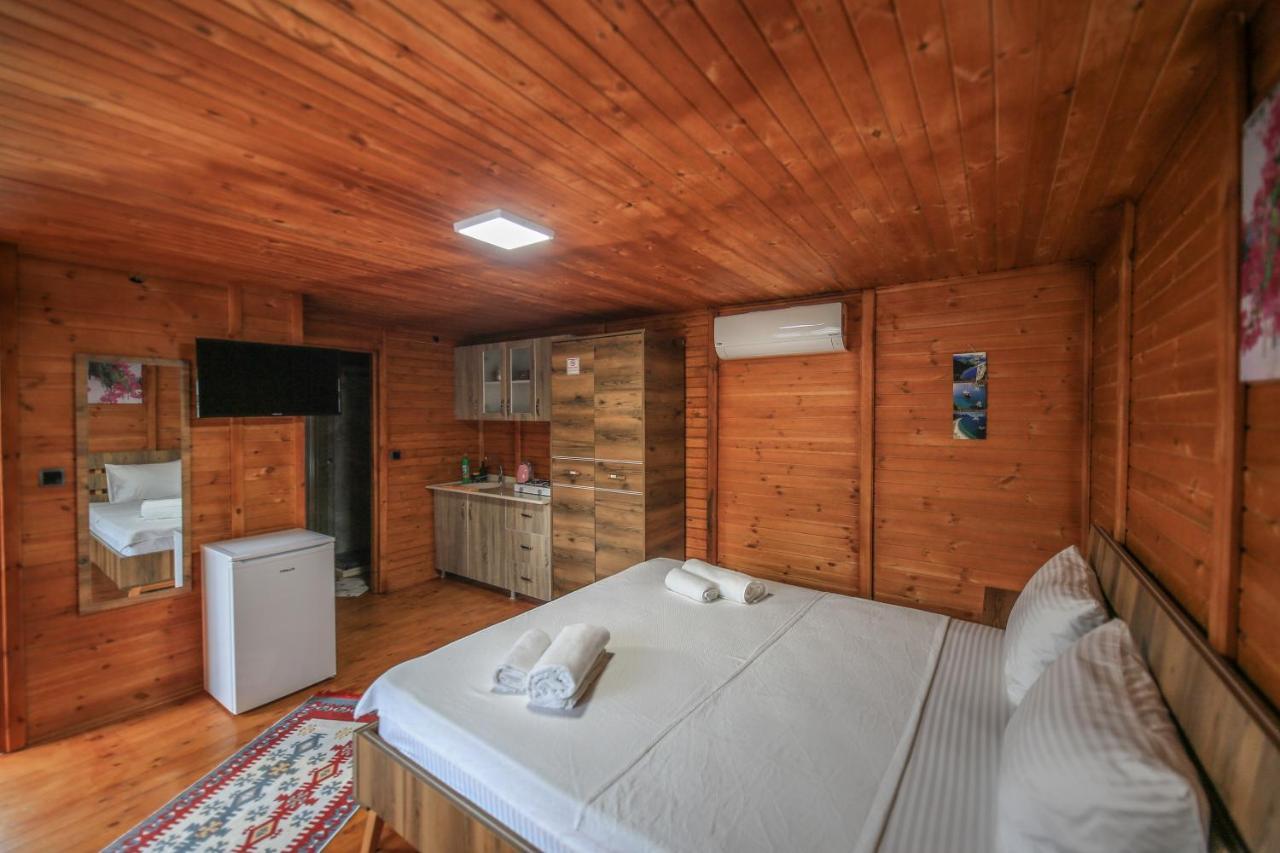 Appartement Seker Bungalov à Çıralı Extérieur photo