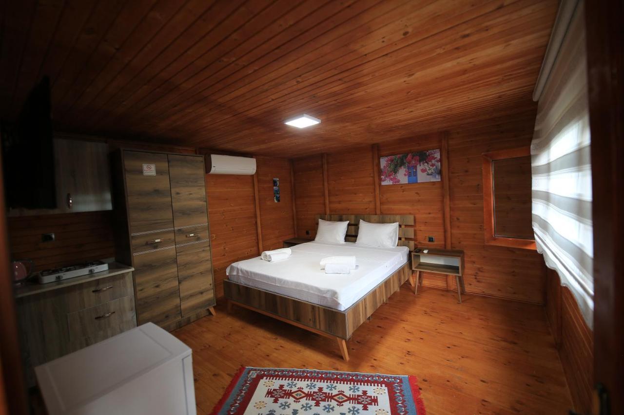 Appartement Seker Bungalov à Çıralı Extérieur photo
